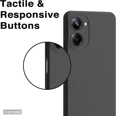 Caseline Back Cover For Realme 10 Pro Realme 10 Pro 5G Realme 10 Pro 5G Black Grip Case Silicon Pack Of 1-thumb3