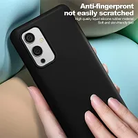 Caseline Back Cover for Oneplus 9 Black Grip Case Pack of 1-thumb2