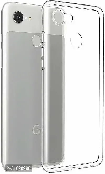 Caseline Back Cover for GOOGLE PIXEL 3XL Transparent Grip Case Silicon Pack of 1-thumb0