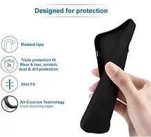 Caseline Back Cover for OPPO A38 4G Oppo A38CND Black Grip Case Silicon Pack of 1-thumb2