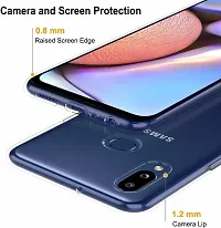 Caseline Back Cover for Samsung Galaxy A30s Transparent Grip Case Pack of 1-thumb1