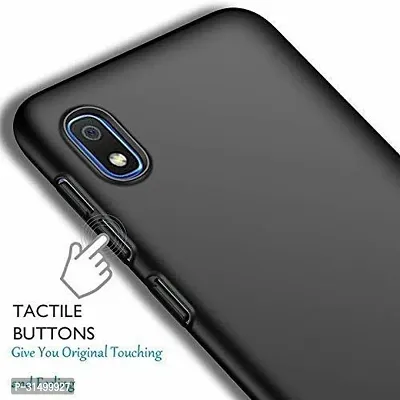 Caseline Back Cover for SAMSUNG GLAXAY A10 Black Grip Case Pack of 1-thumb2