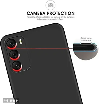 Caseline Back Cover for iQOO 9 SE iQOO 9 SE 5G Black Grip Case Silicon Pack of 1-thumb2