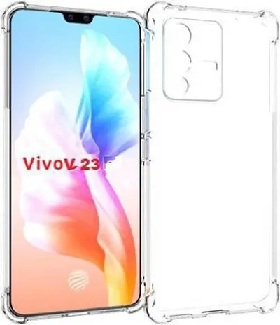 AARERED Transparent Case for Vivo V23 5G, Camera Protection Bump,Soft Silicon Back Cover