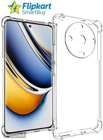 Flipkart SmartBuy Back Cover for Realme 11 Pro Plus 5G Transparent Grip Case Pack of 1-thumb0