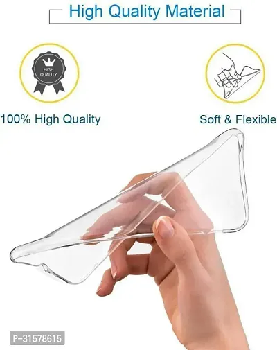 Caseline Back Cover For Poco F1 Transparent Grip Case Silicon Pack Of 1-thumb2