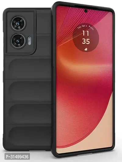 Caseline Back Cover for Motorola Moto Edge 50 Fusion 5G MGC Transparent Grip Case Silicon-thumb0