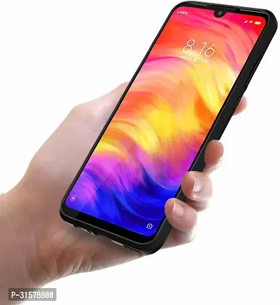 Caseline Back Cover For Redmi Mi Note 7 Pro Black Grip Case Pack Of 1-thumb3