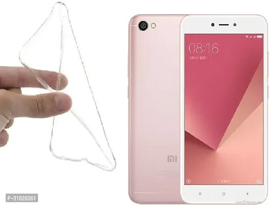 Caseline Back Cover for Mi Redmi Y1 Lite Transparent Shock Proof Pack of 1