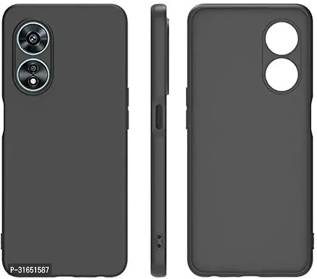 Caseline Back Cover for Oppo Reno 8T 5G OPPO Reno8T 5G OPPO Reno 8T 5G OPPO Reno8T 5G CND Black Grip Case Silicon Pack of 1-thumb0