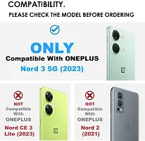 Caseline Back Cover for OnePlus Nord 3 5G OnePlus Nord 3 IP Black Grip Case Pack of 1-thumb1