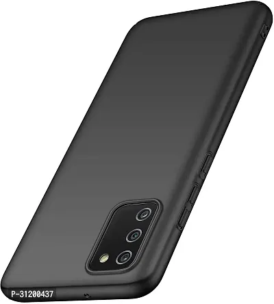 Caseline Back Cover for SAMSUNG GALAXY M02S Black Grip Case Pack of 1