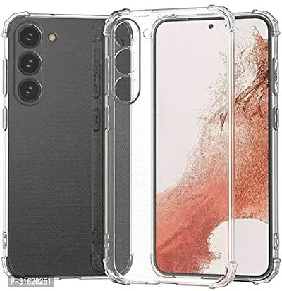 Caseline Back Cover for samsung Galaxy S23 Plus 5G Samsung Galaxy S23 Plus Samsung Galaxy S23 Plus 5G Transparent Grip Case Pack of 1