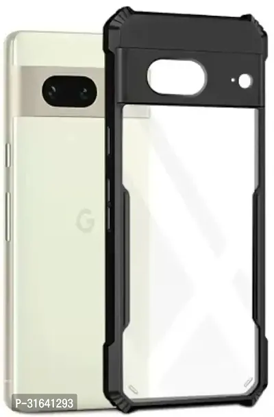 Caseline Back Cover for Google Pixel 8A IP Black Grip Case Pack of 1