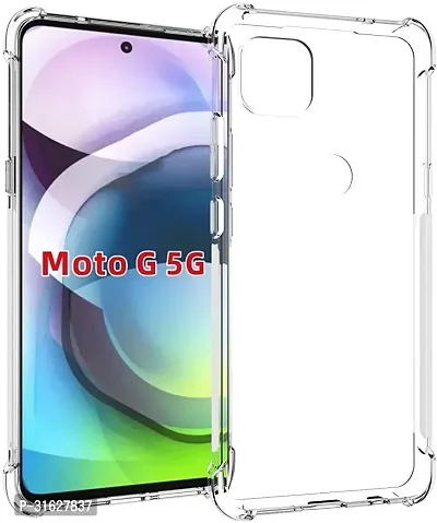 Caseline Back Cover for Motorola Moto G 5G Moto G 5G Transparent Grip Case Pack of 1-thumb0