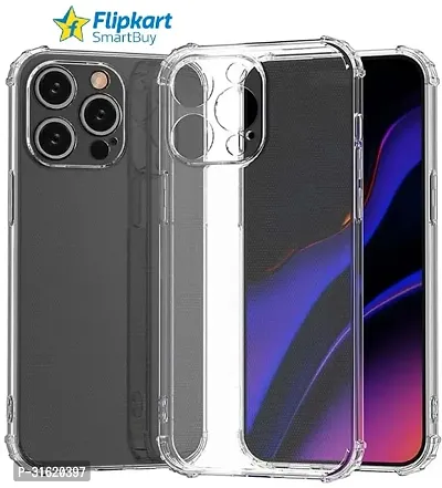 Flipkart SmartBuy Back Cover for Apple iPhone 15 Pro Max iPhone 15 Pro Max Transparent Grip Case Pack of 1