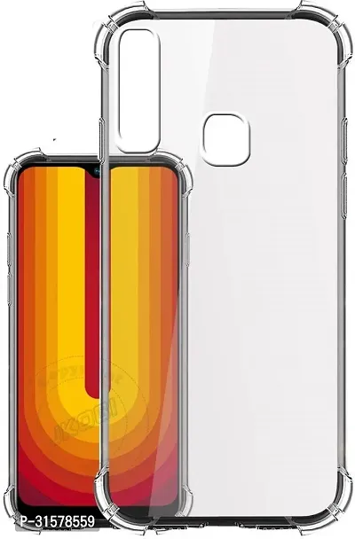 Caseline Back Cover For Vivo U10 Vivo Y17 Vivo Y12 Vivo Y15 Transparent Grip Case Pack Of 1