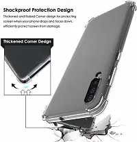 Caseline Back Cover for SAMSUNG GALAXY A70 Transparent Grip Case Pack of 1-thumb1