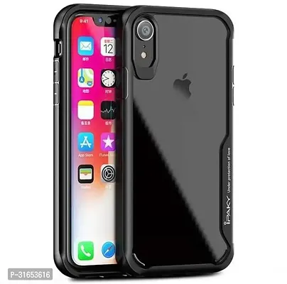 Caseline Back Cover for Apple iPhone XR Black Grip Case Pack of 1-thumb0