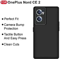 Caseline Back Cover for Oneplus Nord CE 2 1+NORD CE 2 Oneplus Nord CE 2 5G Black Grip Case Silicon Pack of 1-thumb2