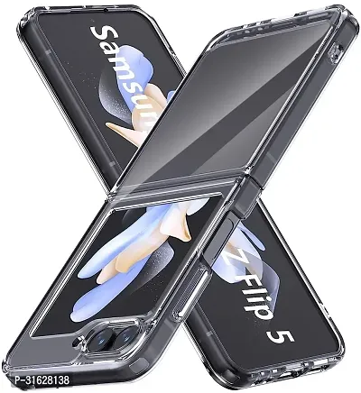 Caseline Back Cover for SAMSUNG Galaxy Flip5 5G SAMSUNG Galaxy Flip 5 5G Transparent Grip Case Pack of 1