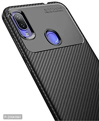 Caseline Back Cover for REDMI NOTE 7 PRO Black Grip Case Silicon Pack of 1-thumb2