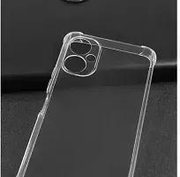 Caseline Back Cover for Infinix HOT 30i Transparent Grip Case Pack of 1-thumb2