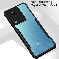 Caseline Back Cover for IQOO NEO 7 Pro 5G iQOO Neo 7 5G IQOO NEO 7 Pro 5G iQOO Neo 7 Pro 5G IP Black Grip Case Pack of 1-thumb2