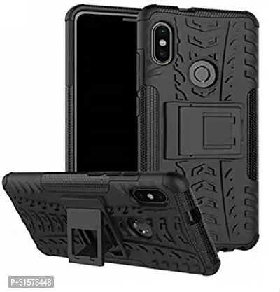 Caseline Back Cover For Redmi A2Mi A2 Black Rugged Armor Pack Of 1