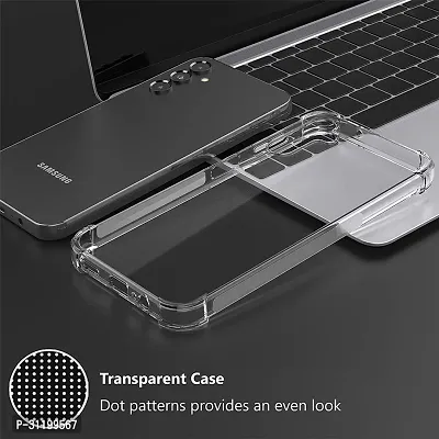 Caseline Back Cover for SAMSUNG Galaxy M34 5G SAMSUNG Galaxy M34BMTP Transparent Grip Case Pack of 1-thumb5