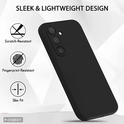 Caseline Back Cover for SAMSUNG Galaxy M34 SAMSUNG Galaxy M34 5GCND Black Grip Case Silicon Pack of 1-thumb3