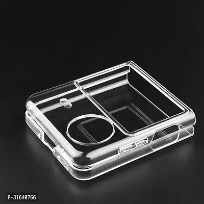 Caseline Back Cover for Vivo X Flip Transparent Pack of 1