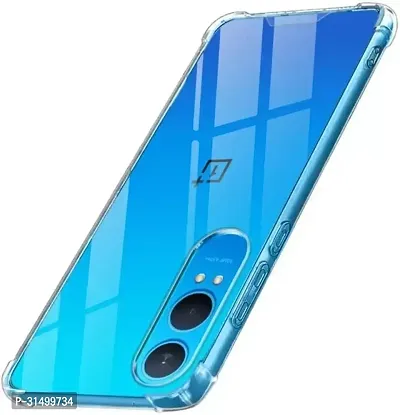 Caseline Back Cover for OnePlus Nord CE4 Lite 5G OnePlus Nord CE 4 Lite 5G BMTP Transparent Grip Case Silicon Pack of 1