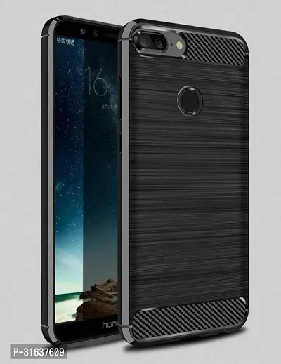 Caseline Back Cover for Honor 9 Lite Black Shock Proof Pack of 1