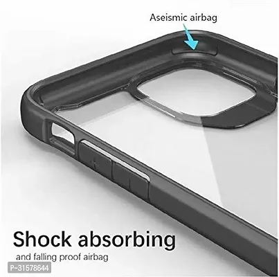 Caseline Back Cover For Iphone 11 Pro Max Black Shock Proof Pack Of 1-thumb2