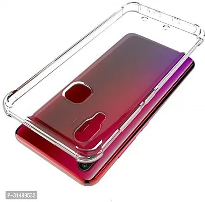 Caseline Back Cover for VIVO Y95 Transparent Grip Case Silicon Pack of 1