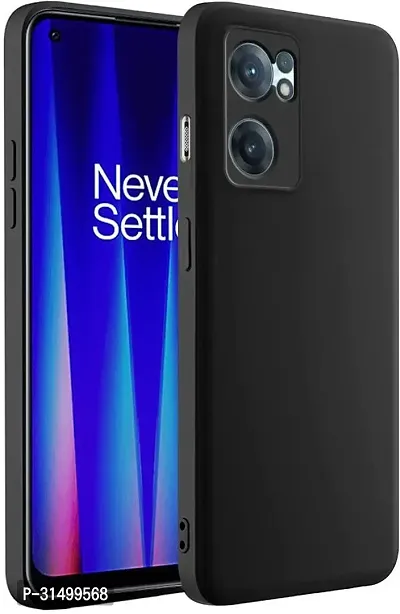 Caseline Back Cover for Oneplus Nord CE 2 1+NORD CE 2 Oneplus Nord CE 2 5G Black Grip Case Silicon Pack of 1