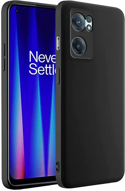 Caseline Back Cover for Oneplus Nord CE 2 1+NORD CE 2 Oneplus Nord CE 2 5G Black Grip Case Silicon Pack of 1