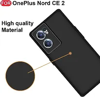 Caseline Back Cover for Oneplus Nord CE 2 1+NORD CE 2 Oneplus Nord CE 2 5G Black Grip Case Silicon Pack of 1-thumb3