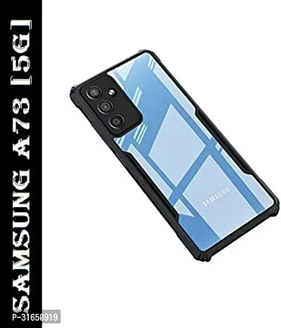 Caseline Back Cover for Samsung Galaxy A73 Samsung Galaxy A73 5G Black Grip Case Pack of 1