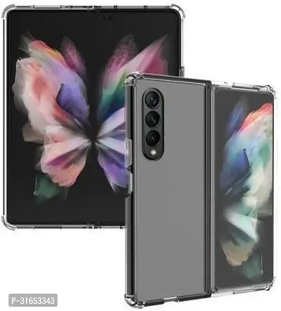 Caseline Back Cover for Samsung Galaxy Fold 3 Transparent Grip Case Pack of 1