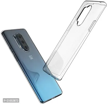 Caseline Back Cover for OnePlus 8 Pro Transparent Grip Case Pack of 1