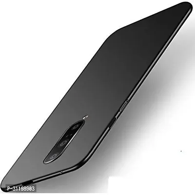 Caseline Back Cover for ONEPLUS 7 PRO Black Grip Case Silicon Pack of 1-thumb0