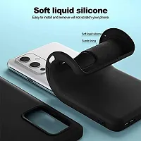 Caseline Back Cover for OnePlus 9 Black Grip Case Silicon Pack of 1-thumb2