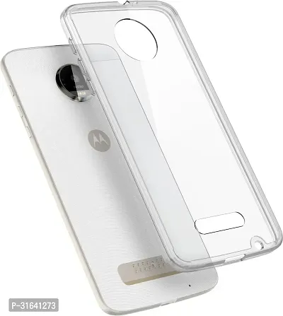 Nutricase Back Cover for Moto G5 Transparent Silicon