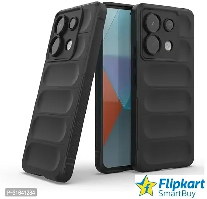 Flipkart SmartBuy Back Cover for REDMI Note 13 Pro 5G REDMI Note 13 Pro Black Grip Case Silicon Pack of 1-thumb0