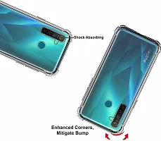 Caseline Back Cover for Realme Narzo 10 Realme 5 Realme 5i Realme 5s Transparent Grip Case Pack of 1-thumb1