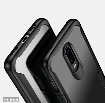 Caseline Back Cover for OnePlus 6T Black Grip Case Pack of 1-thumb4