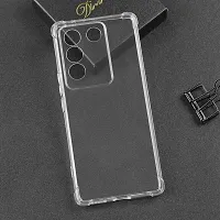 Caseline Back Cover for Vivo V27 5G PRO 5G PRO BMTP Transparent Grip Case Pack of 1-thumb1