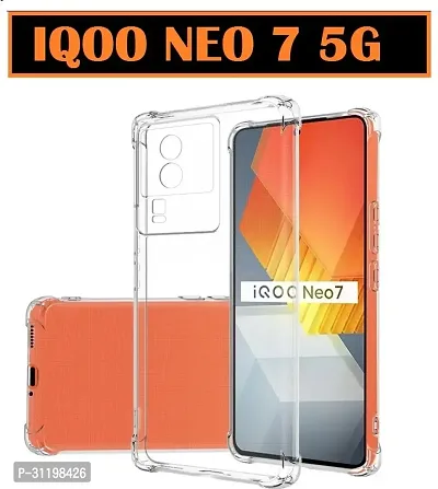 Nutricase Back Cover for IQOO NEO 7 Pro 5G iQOO Neo 7 Pro 5G IQOO Neo 7 5G iQOO Neo 7 5G BMTP Transparent Grip Case Pack of 1